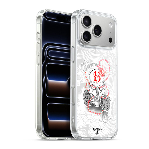 Alchemy Gothic Skull Charmed Life Locket Soft Gel Case for Apple iPhone 17 Pro Max