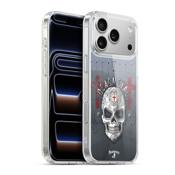 Alchemy Gothic Skull Dead Metal Soft Gel Case for Apple iPhone 17 Pro Max