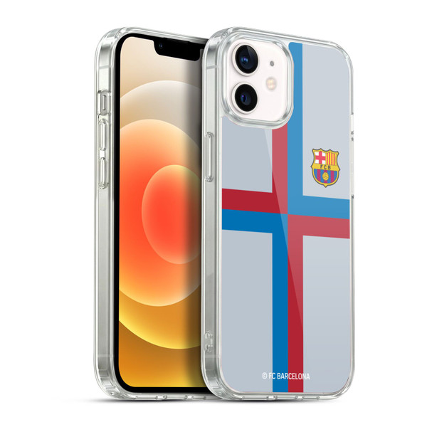 FC Barcelona 2022/23 Crest Kit Third Soft Gel Case for Apple iPhone 12 / iPhone 12 Pro & MagSafe