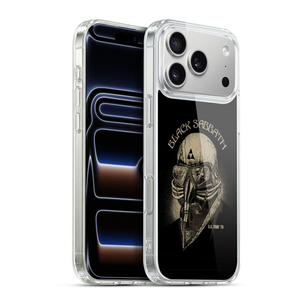 Black Sabbath Key Art US Tour 78 Soft Gel Case for Apple iPhone 17 Pro Max