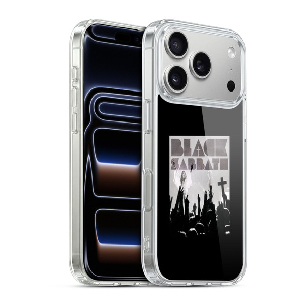 Black Sabbath Key Art Victory Soft Gel Case for Apple iPhone 17 Pro
