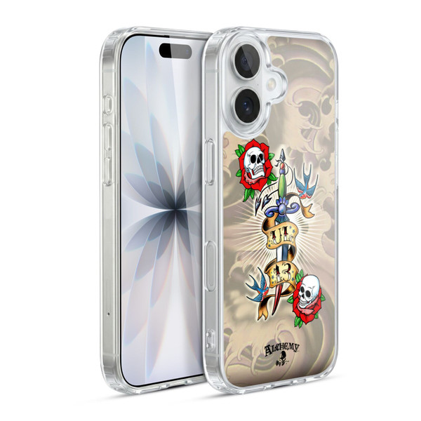 Alchemy Gothic Illustration 13 Dagger Soft Gel Case for Apple iPhone 17