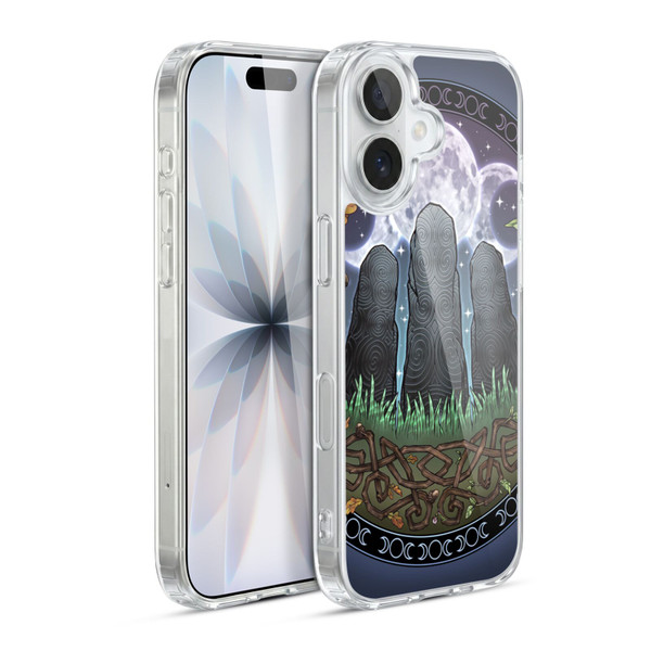 Brigid Ashwood Celtic Wisdom 3 Awen Stones Soft Gel Case for Apple iPhone 17