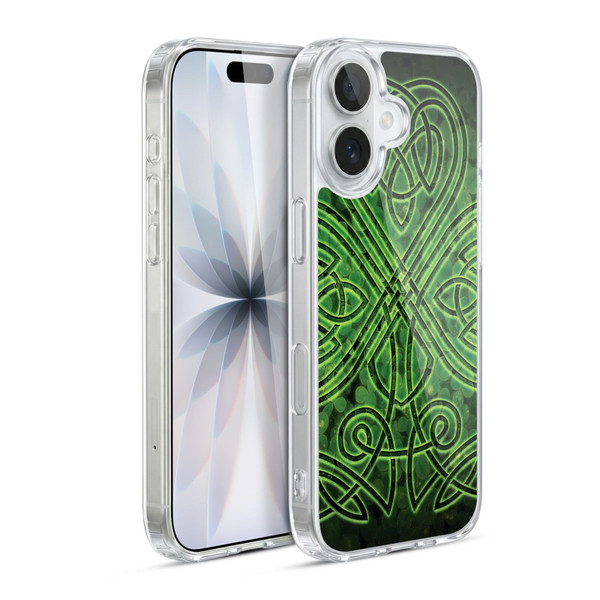 Brigid Ashwood Celtic Wisdom 3 Irish Shamrock Soft Gel Case for Apple iPhone 17