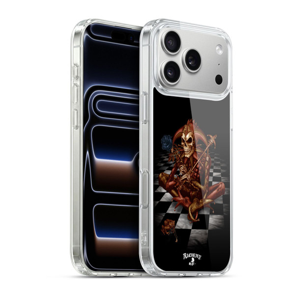 Alchemy Gothic Illustration Fools Familiar Soft Gel Case for Apple iPhone 17 Pro Max