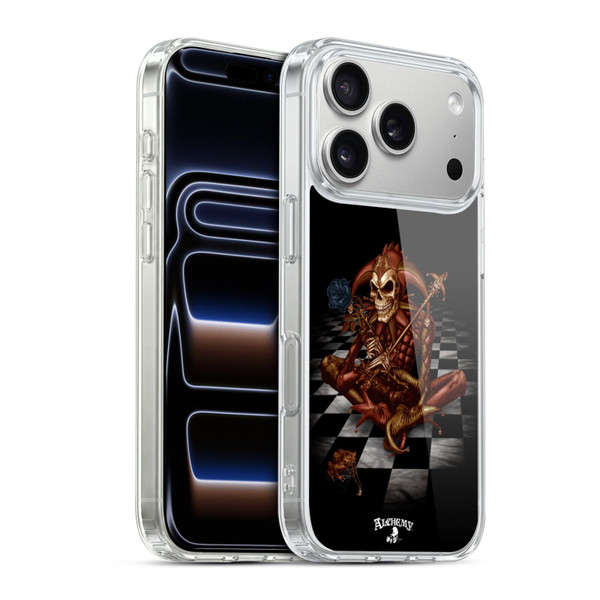 Alchemy Gothic Illustration Fools Familiar Soft Gel Case for Apple iPhone 17 Pro