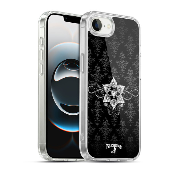 Alchemy Gothic Illustration Deadly Nightshade Soft Gel Case for Apple iPhone 16e / Apple iPhone 17e & MagSafe
