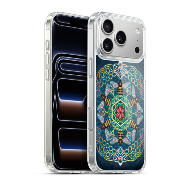 Brigid Ashwood Celtic Wisdom 3 Bees Soft Gel Case for Apple iPhone 17 Pro Max