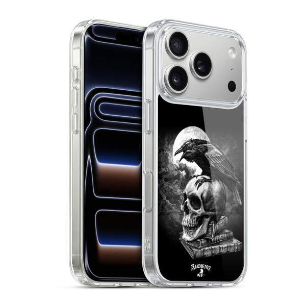 Alchemy Gothic Wing Poe's Raven Soft Gel Case for Apple iPhone 17 Pro
