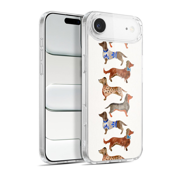 Cat Coquillette Animals Dachshunds Soft Gel Case for Apple iPhone 17 Air