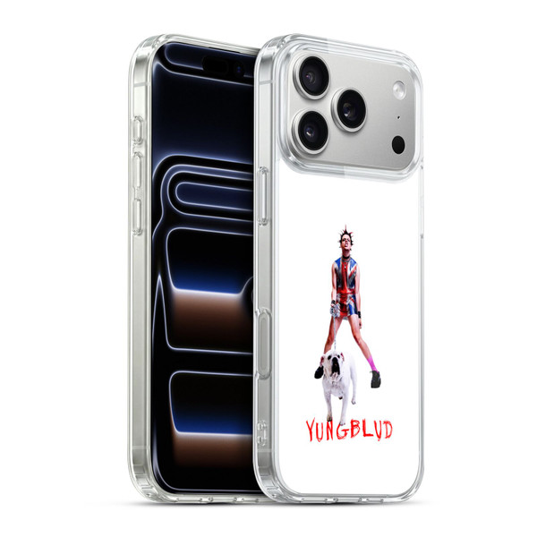 Yungblud Graphics Strawberry Lipstick Soft Gel Case for Apple iPhone 17 Pro Max