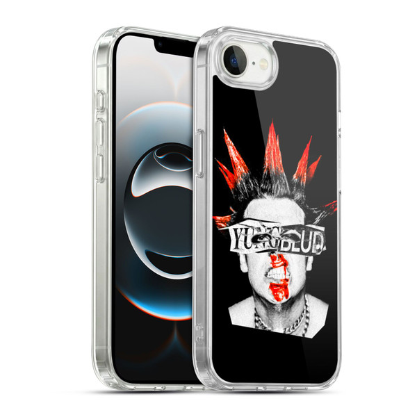 Yungblud Graphics Face Soft Gel Case for Apple iPhone 16e / Apple iPhone 17e & MagSafe