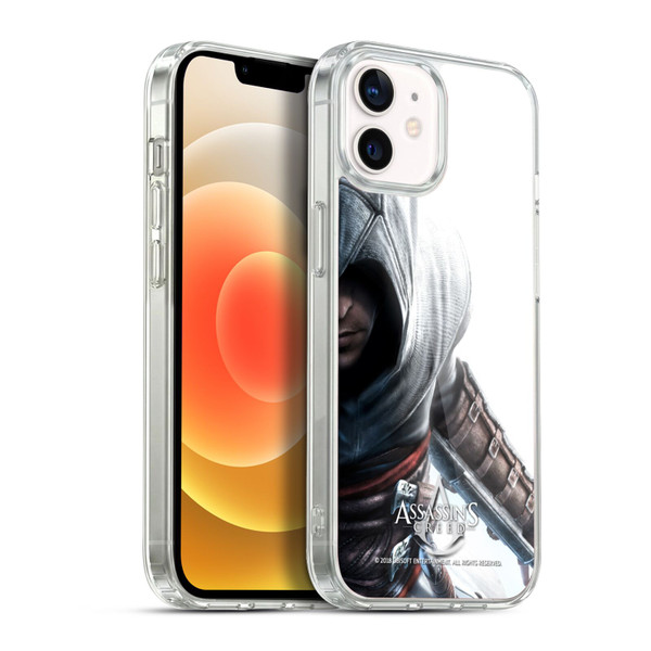 Assassin's Creed Key Art Altaïr Half Soft Gel Case for Apple iPhone 12 / iPhone 12 Pro & MagSafe