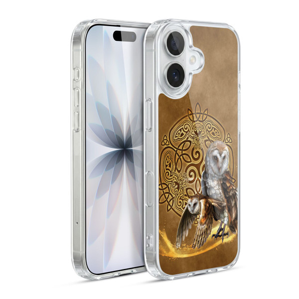 Brigid Ashwood Celtic Wisdom Owl Soft Gel Case for Apple iPhone 17