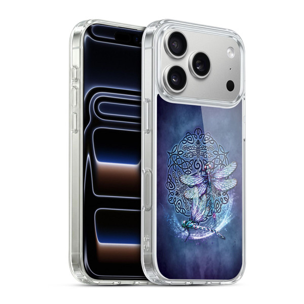 Brigid Ashwood Celtic Wisdom Dragonfly Soft Gel Case for Apple iPhone 17 Pro