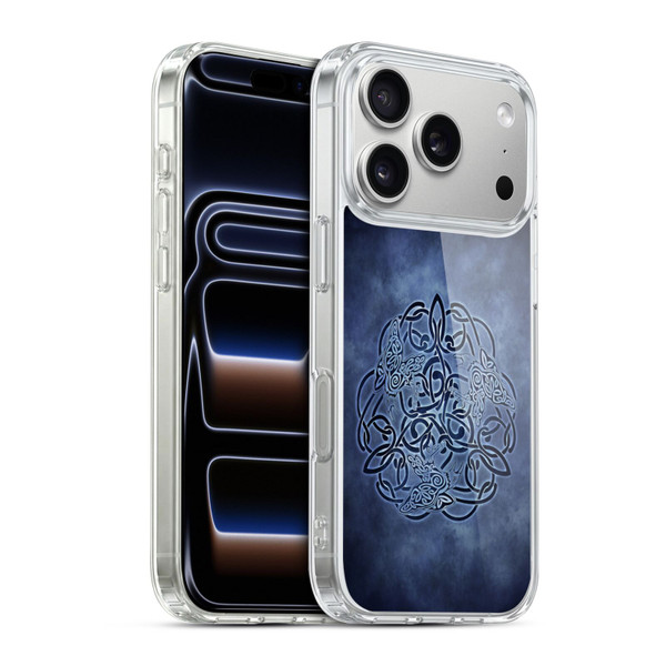 Brigid Ashwood Celtic Wisdom Knot Raven Soft Gel Case for Apple iPhone 17 Pro