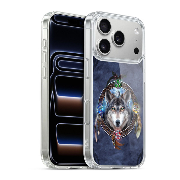 Brigid Ashwood Celtic Wisdom Wolf Guide Soft Gel Case for Apple iPhone 17 Pro