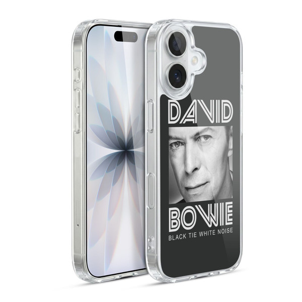 David Bowie Album Art Black Tie Soft Gel Case for Apple iPhone 17