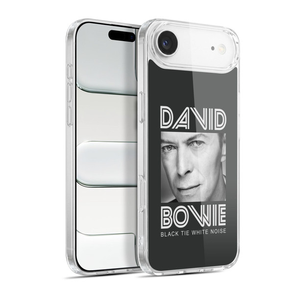 David Bowie Album Art Black Tie Soft Gel Case for Apple iPhone 17 Air