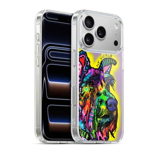 Dean Russo Dogs 3 My Schnauzer Soft Gel Case for Apple iPhone 17 Pro
