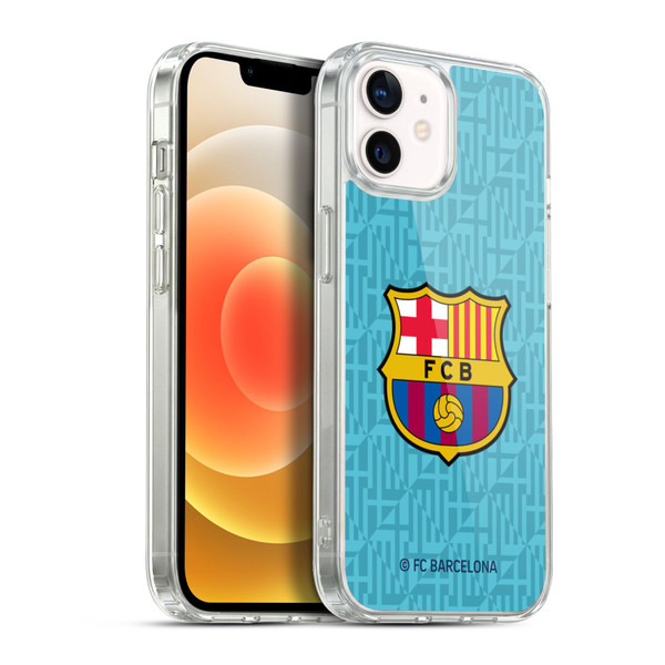 FC Barcelona 2019/20 Crest Kit Third Soft Gel Case for Apple iPhone 12 / iPhone 12 Pro & MagSafe