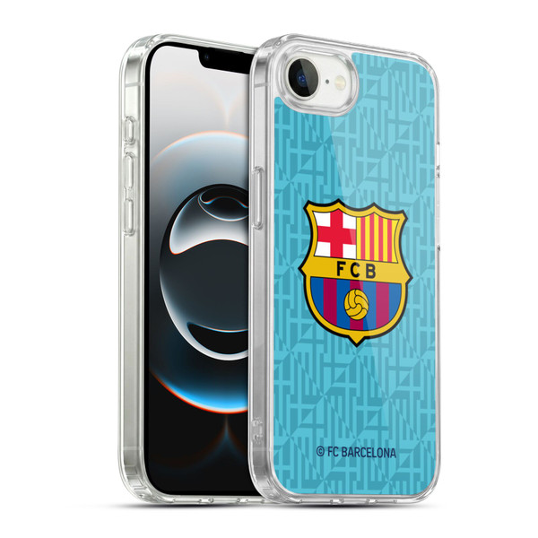 FC Barcelona 2019/20 Crest Kit Third Soft Gel Case for Apple iPhone 16e / Apple iPhone 17e & MagSafe
