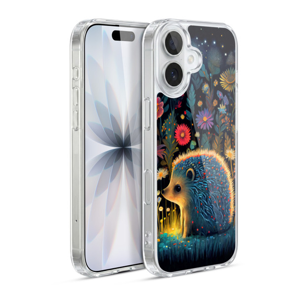 JK Stewart Graphics Little Hedgehog Soft Gel Case for Apple iPhone 17