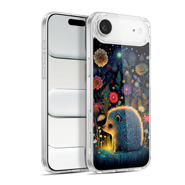JK Stewart Graphics Little Hedgehog Soft Gel Case for Apple iPhone 17 Air