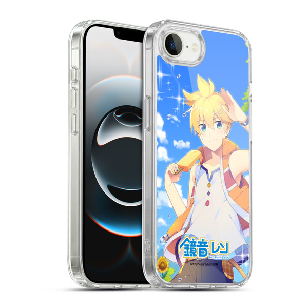 Hatsune Miku Characters Kagamine Len Soft Gel Case for Apple iPhone 16e / Apple iPhone 17e & MagSafe