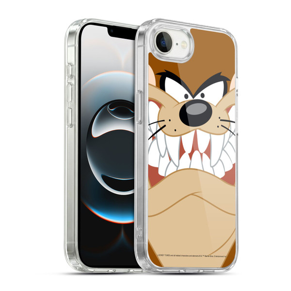 Looney Tunes Full Face Tasmanian Devil Soft Gel Case for Apple iPhone 16e / Apple iPhone 17e & MagSafe