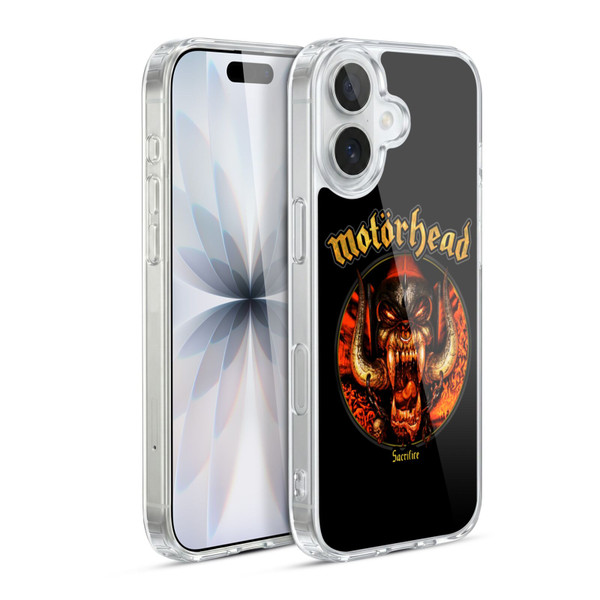 Motorhead Album Covers Sacrifice Soft Gel Case for Apple iPhone 17