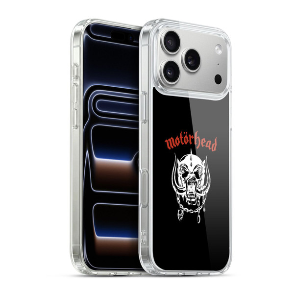 Motorhead Album Covers 1977 Soft Gel Case for Apple iPhone 17 Pro Max