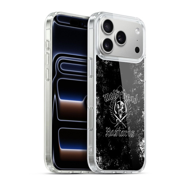 Motorhead Album Covers Bastards Soft Gel Case for Apple iPhone 17 Pro Max