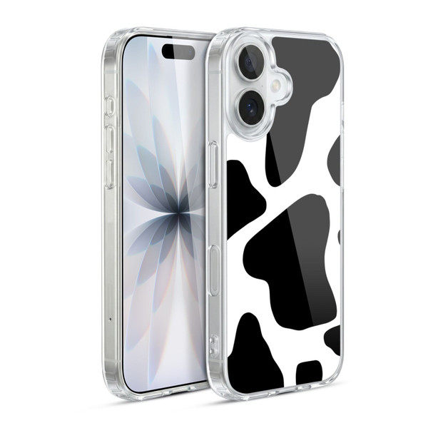 Grace Illustration Animal Prints Cow Soft Gel Case for Apple iPhone 17