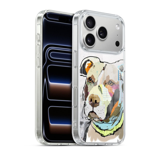 Michel Keck Dogs 3 Pit Bull Soft Gel Case for Apple iPhone 17 Pro