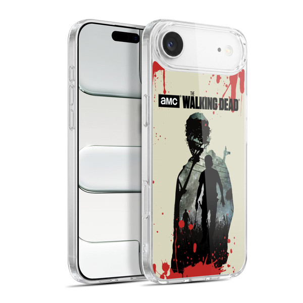 AMC The Walking Dead Silhouettes Rick Soft Gel Case for Apple iPhone 17 Air