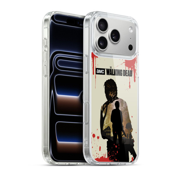 AMC The Walking Dead Silhouettes Glenn Soft Gel Case for Apple iPhone 17 Pro Max