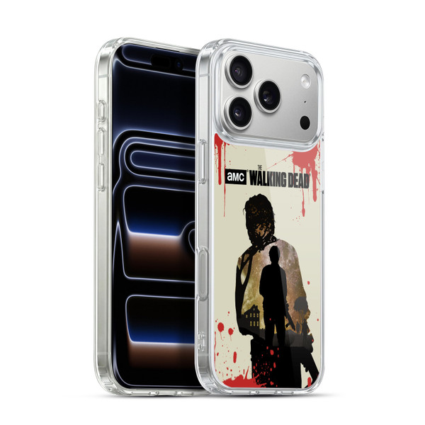 AMC The Walking Dead Silhouettes Glenn Soft Gel Case for Apple iPhone 17 Pro Max