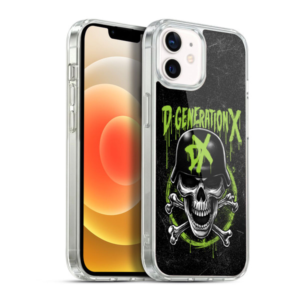 WWE D-Generation X Skull Soft Gel Case for Apple iPhone 12 / iPhone 12 Pro & MagSafe