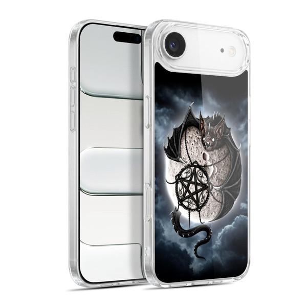Sarah Richter Animals Gothic Dragon Bat & Moon Soft Gel Case for Apple iPhone 17 Air