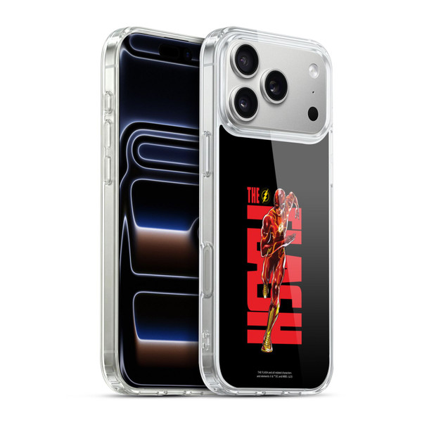 The Flash 2023 Graphics Barry Allen Soft Gel Case for Apple iPhone 17 Pro Max