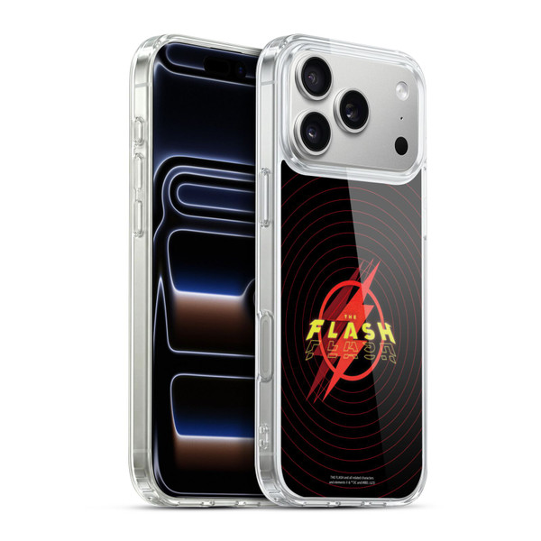 The Flash 2023 Graphics Logo Soft Gel Case for Apple iPhone 17 Pro Max