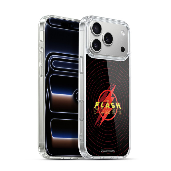 The Flash 2023 Graphics Logo Soft Gel Case for Apple iPhone 17 Pro Max