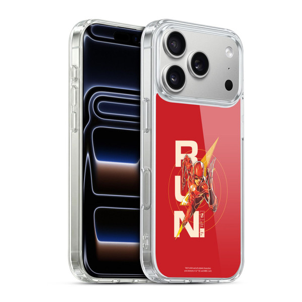 The Flash 2023 Graphics Barry Allen Run Soft Gel Case for Apple iPhone 17 Pro