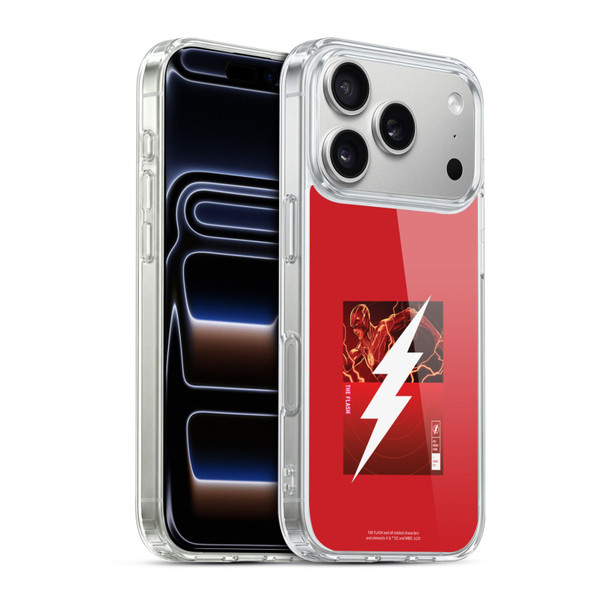 The Flash 2023 Graphics Barry Allen Logo Soft Gel Case for Apple iPhone 17 Pro