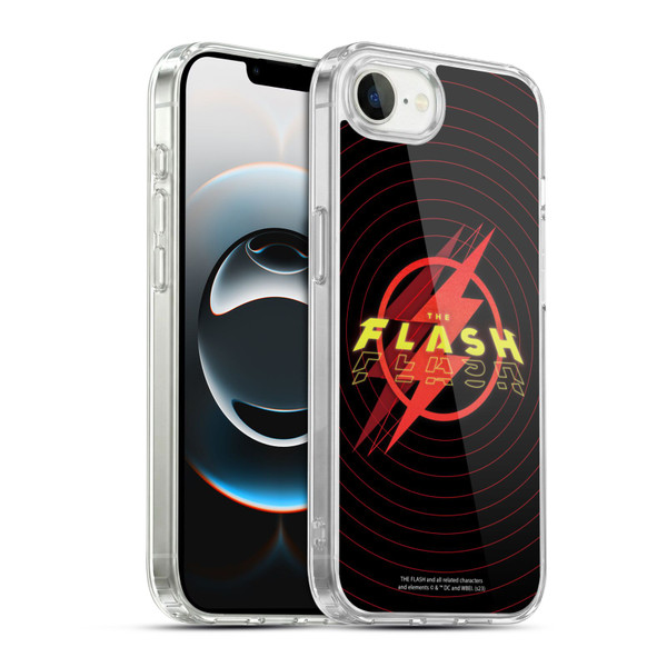 The Flash 2023 Graphics Logo Soft Gel Case for Apple iPhone 16e / Apple iPhone 17e & MagSafe