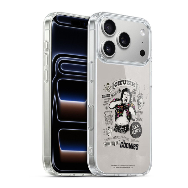 The Goonies Graphics Character Art Soft Gel Case for Apple iPhone 17 Pro