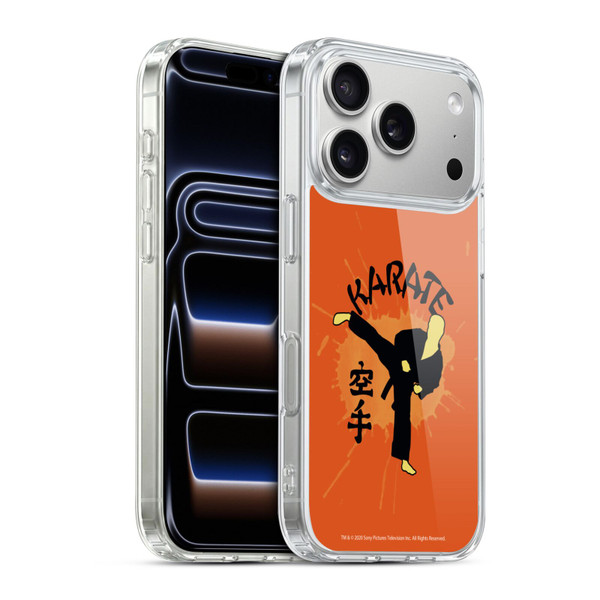 Cobra Kai Graphics 2 Karate Logo Soft Gel Case for Apple iPhone 17 Pro