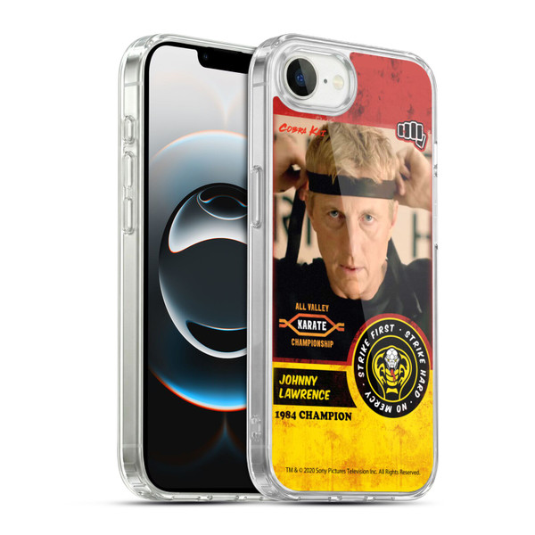 Cobra Kai Graphics 2 Johnny Lawrence Karate Soft Gel Case for Apple iPhone 16e / Apple iPhone 17e & MagSafe