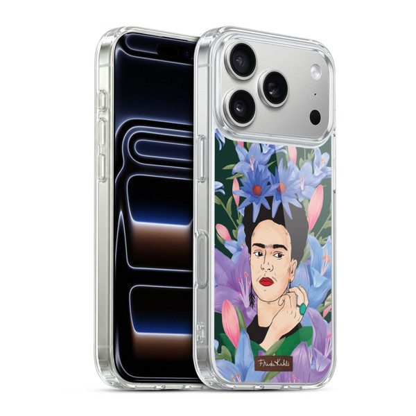 Frida Kahlo Portrait 3 Lilies Soft Gel Case for Apple iPhone 17 Pro